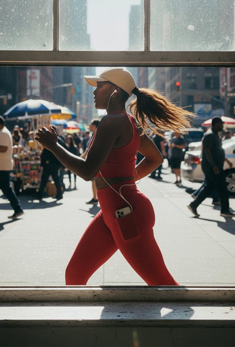 Conjunto deportivo Diardi - Red-Black Limba