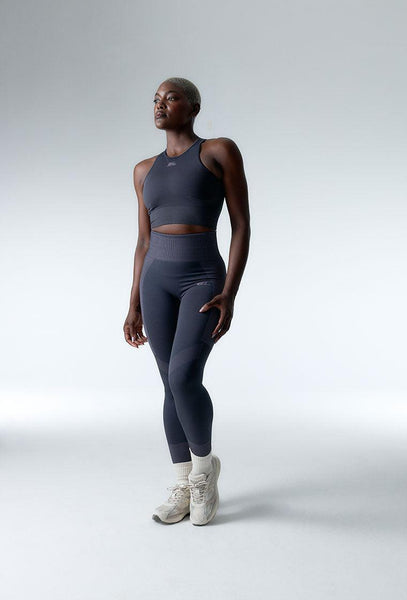 Conjunto deportivo Flex Form - Grey & Lavender-Black Limba