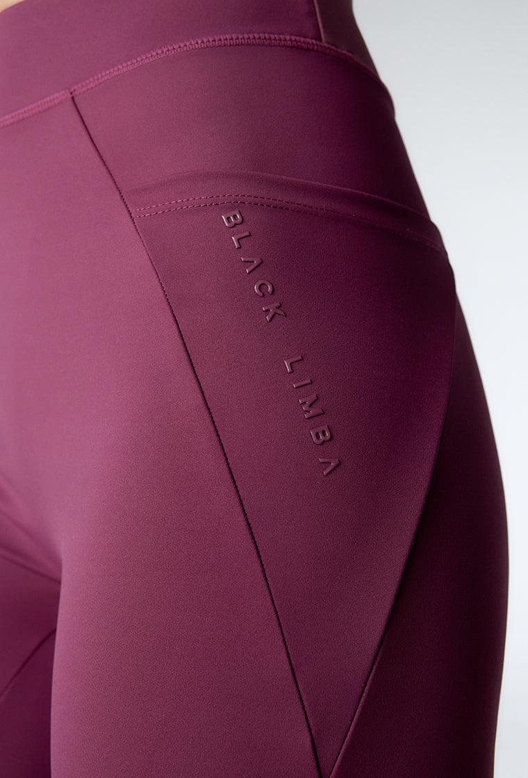 Conjunto deportivo Flexor - Amaranth-Black Limba