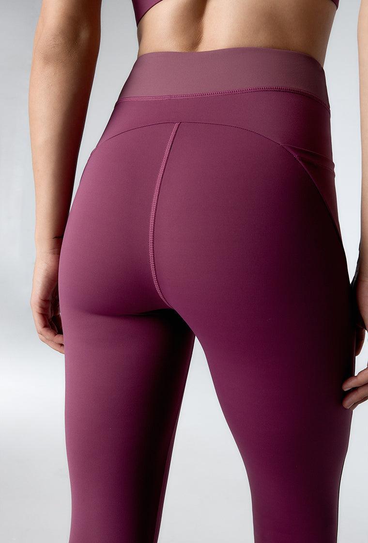 Conjunto deportivo Flexor - Amaranth-Black Limba