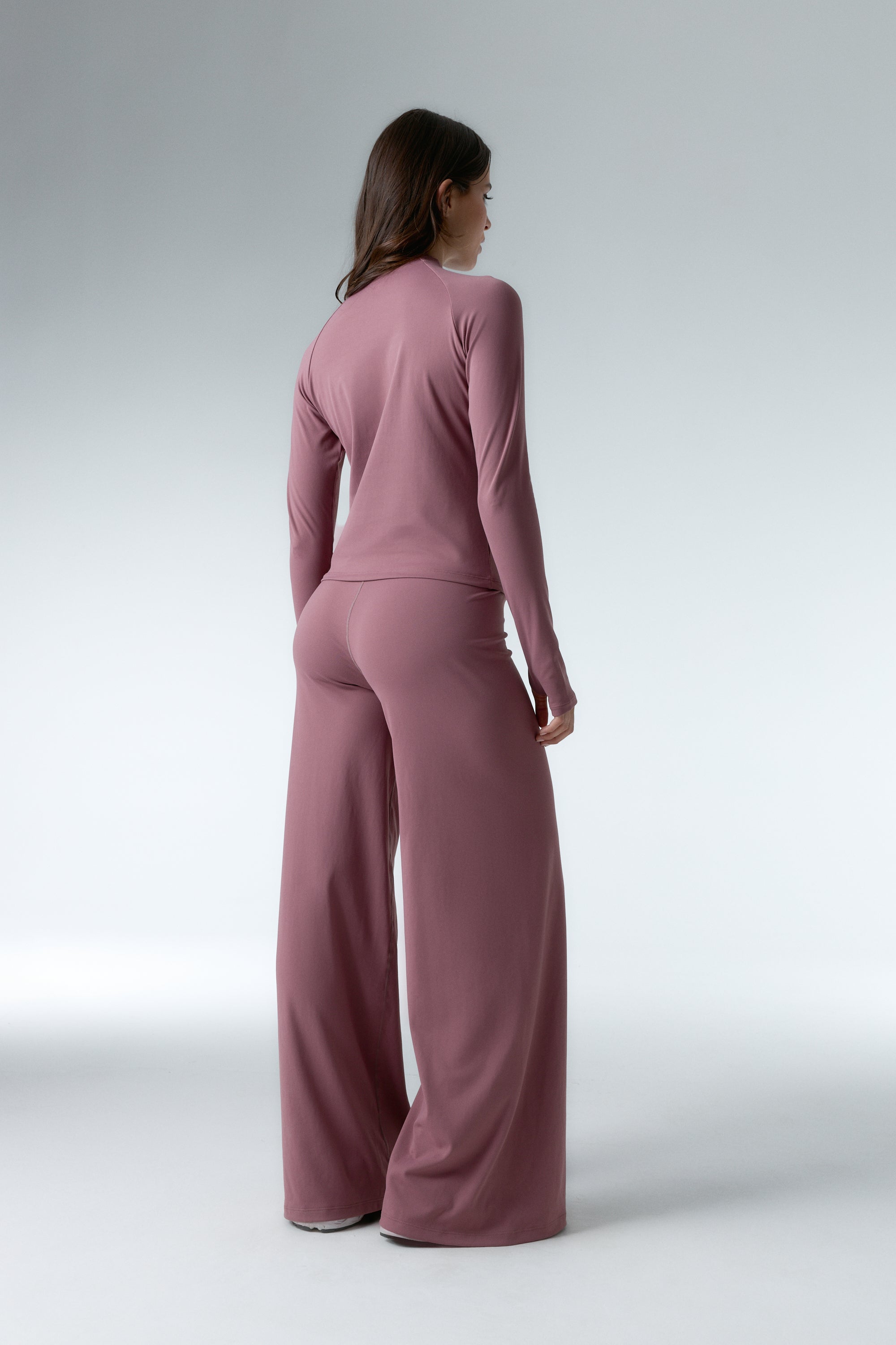 Conjunto deportivo Halves - Rose brown-Black Limba