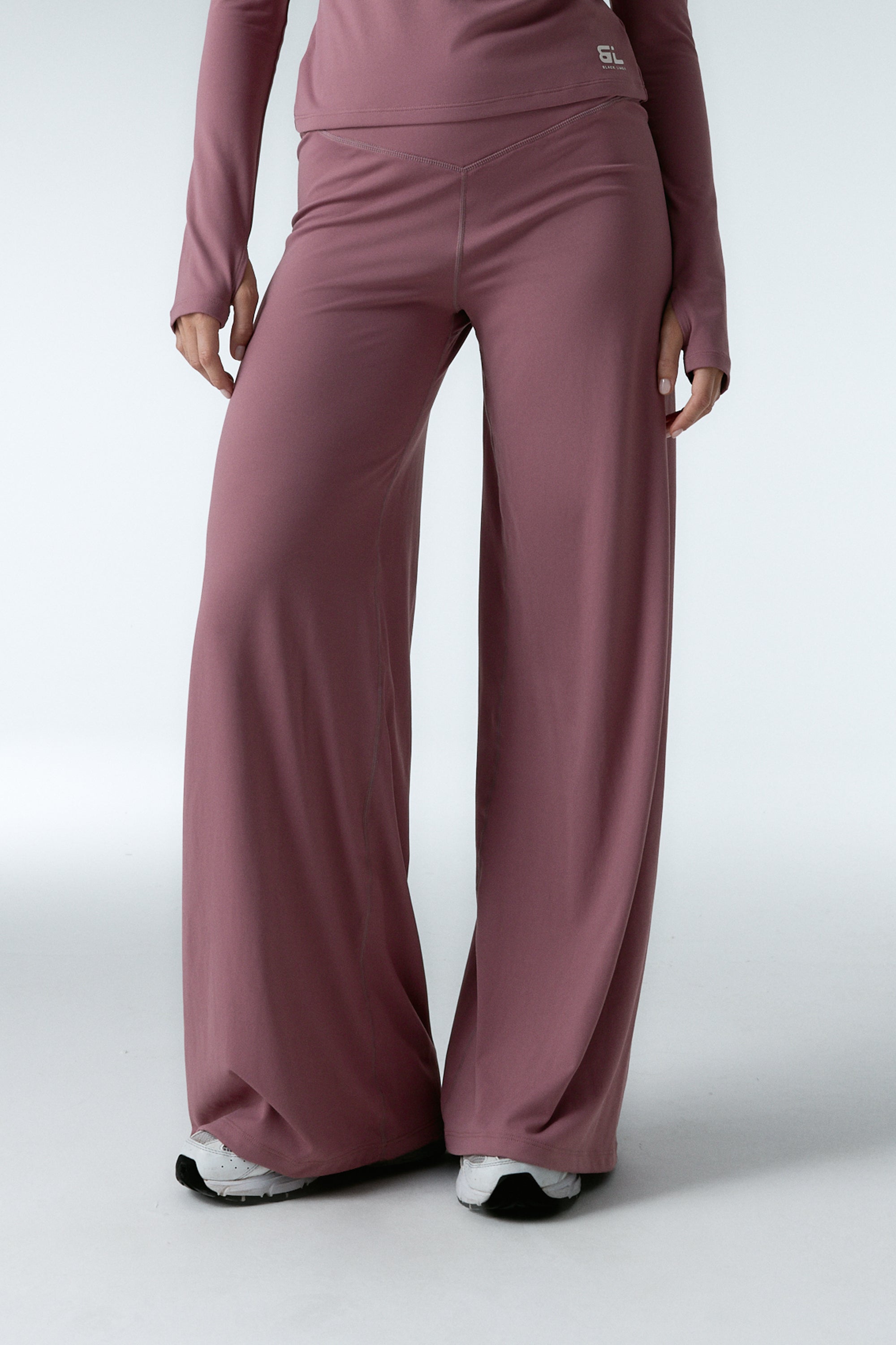 Conjunto deportivo Halves - Rose brown-Black Limba
