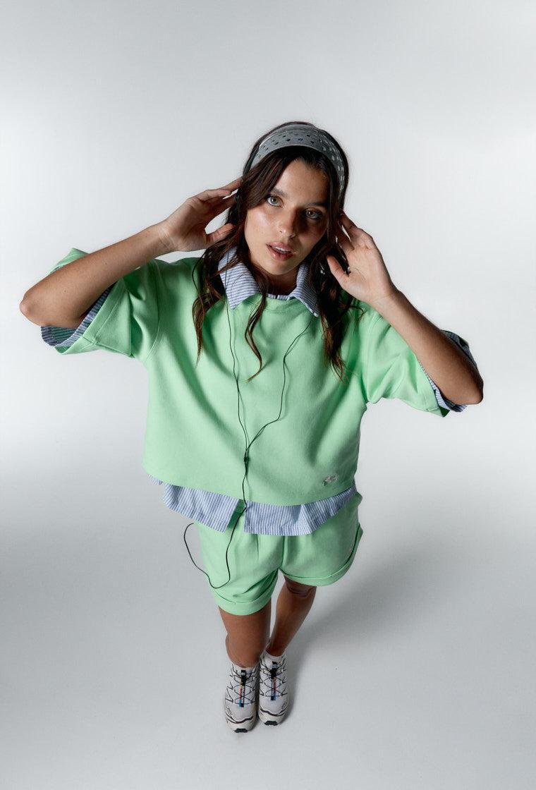 Conjunto deportivo Karen - Green-Black Limba