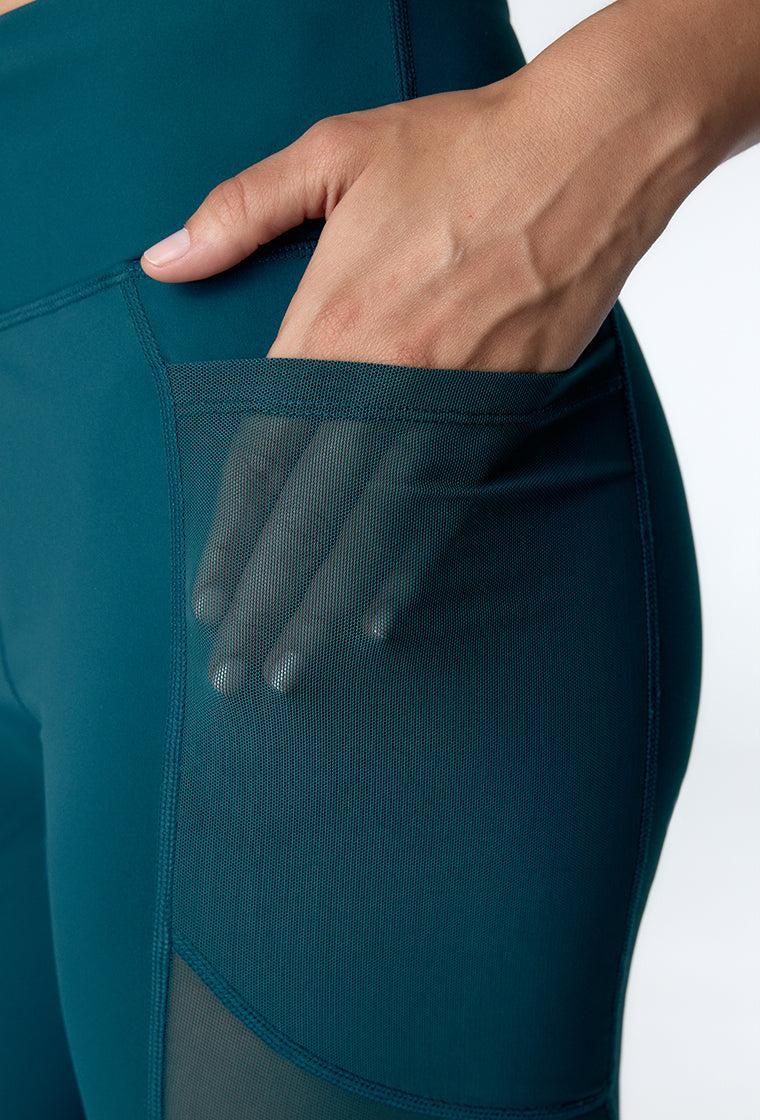 Conjunto deportivo Nadia & Gilda - Peacock-Black Limba