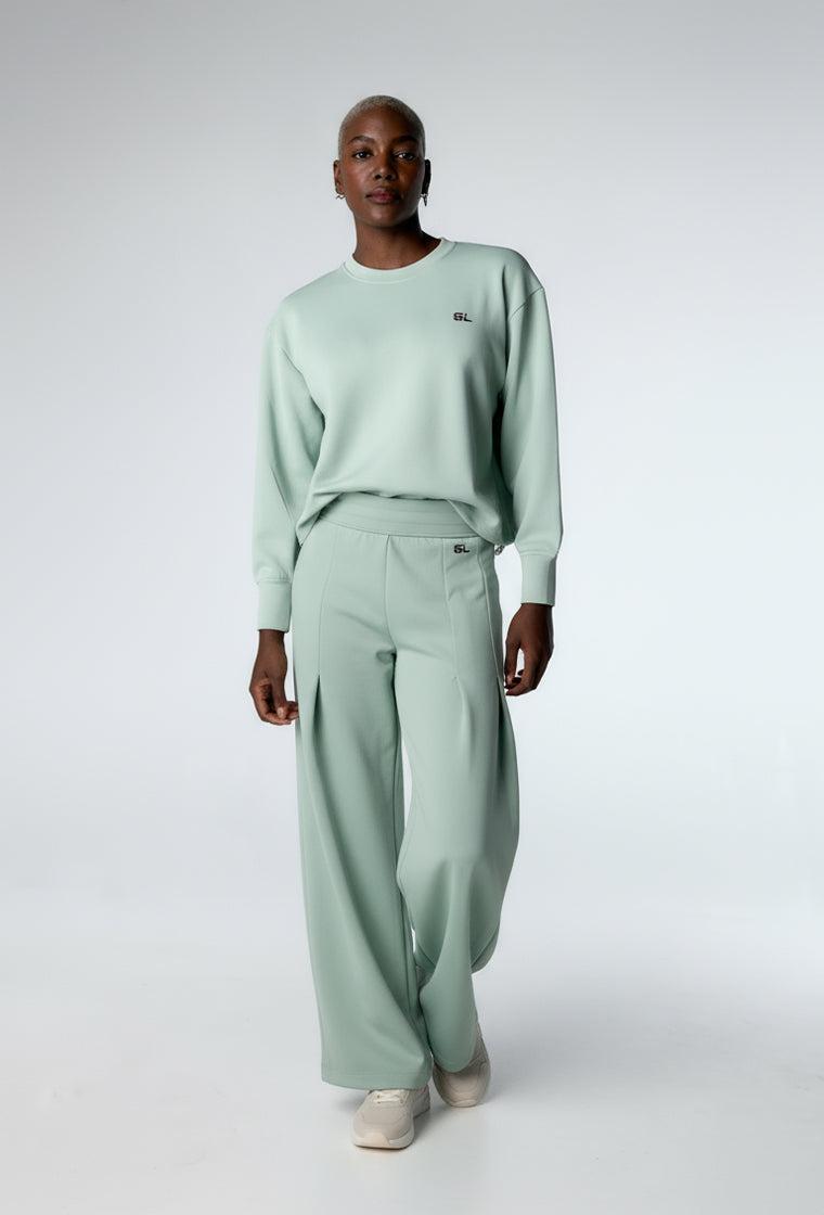 Conjunto deportivo Odette - Matcha-Black Limba