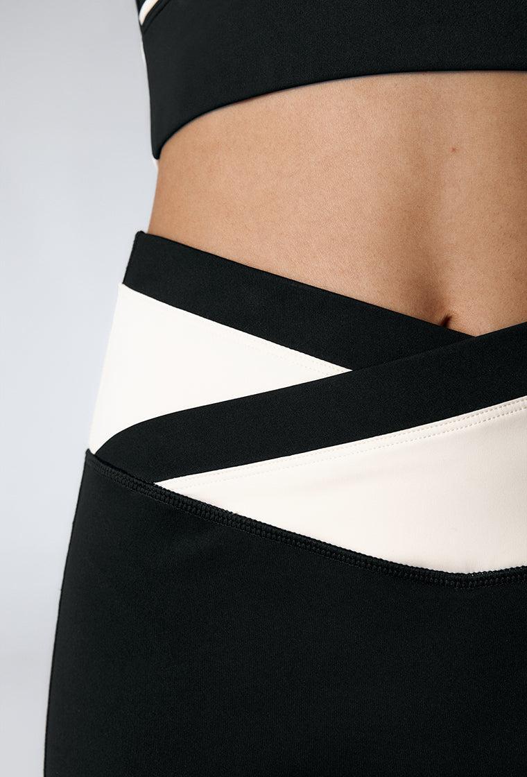 Conjunto deportivo Orlis & Pyra - Black & Cream-Black Limba