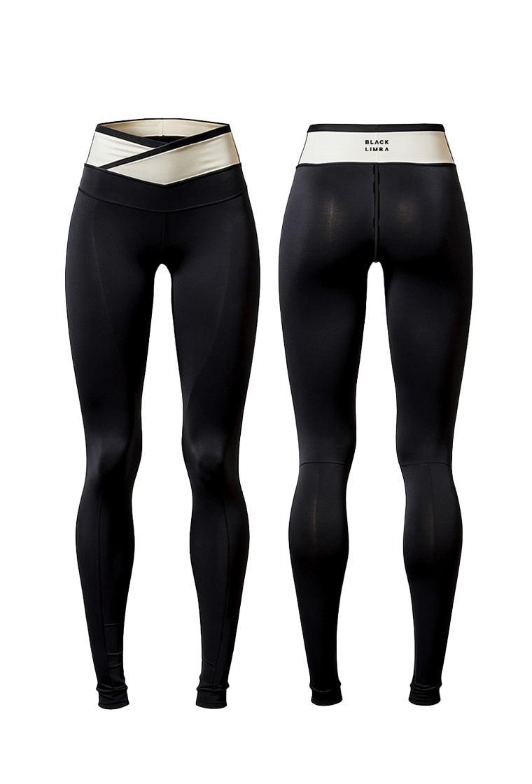 Conjunto deportivo Orlis & Pyra - Black & Cream-Black Limba