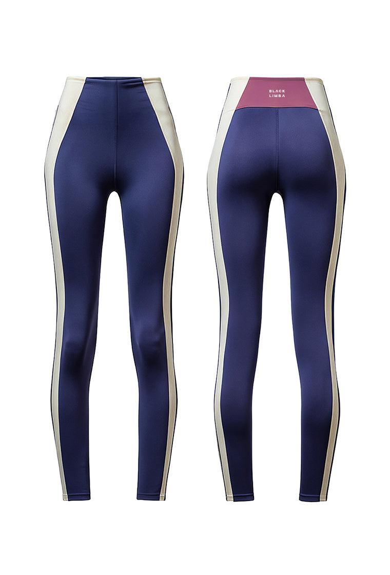 Conjunto deportivo Pace Line - Navy, Cream & Mauve-Black Limba