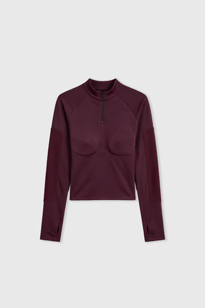 Conjunto deportivo Peak motion - Aubergine-Black Limba