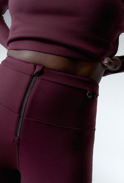 Conjunto deportivo Peak motion - Aubergine-Black Limba