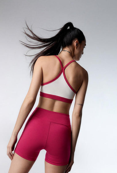 Conjunto deportivo Sand - Cream & Fucsia-Black Limba