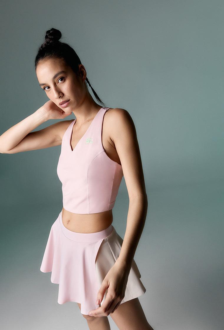 Conjunto deportivo Serena - Marshmallow & Cream-Black Limba