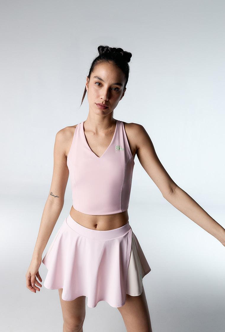 Conjunto deportivo Serena - Marshmallow & Cream-Black Limba