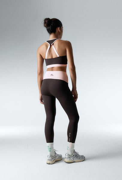 Conjunto deportivo Shape Pulse & Evolve - Chocolate & Marshmallow-Black Limba