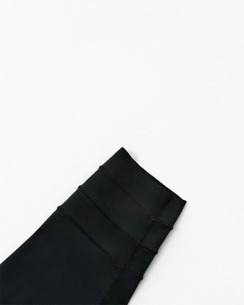 Conjunto deportivo Shape Pulse & Trackline - Chocolate & Marshmallow-Black Limba