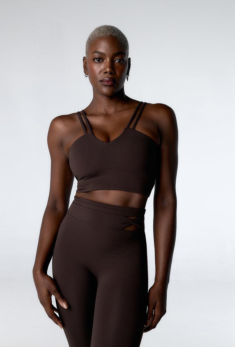 Conjunto deportivo Swan - Chocolate-Black Limba