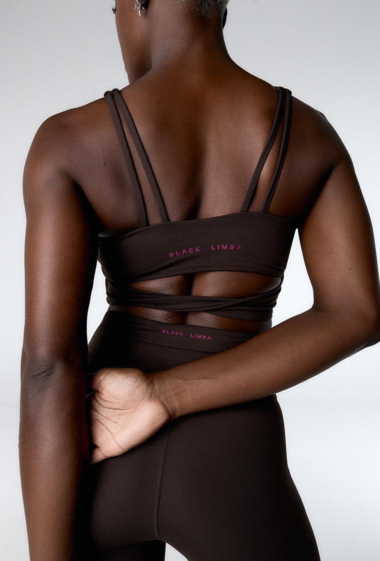 Conjunto deportivo Swan - Chocolate-Black Limba