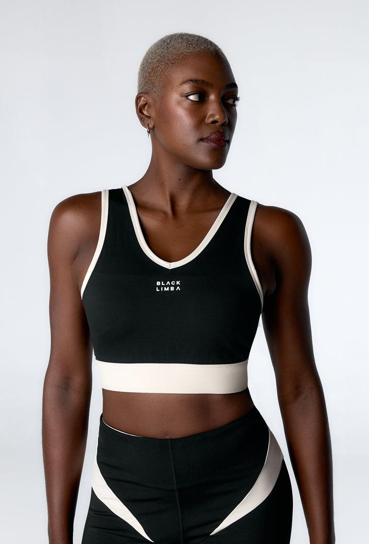 Conjunto deportivo Torque Line - Black & Cream-Black Limba