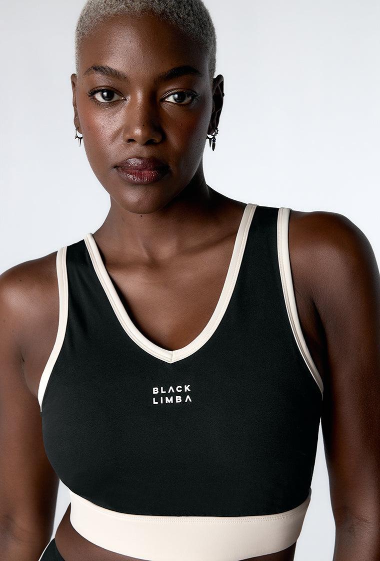 Conjunto deportivo Torque Line - Black & Cream-Black Limba