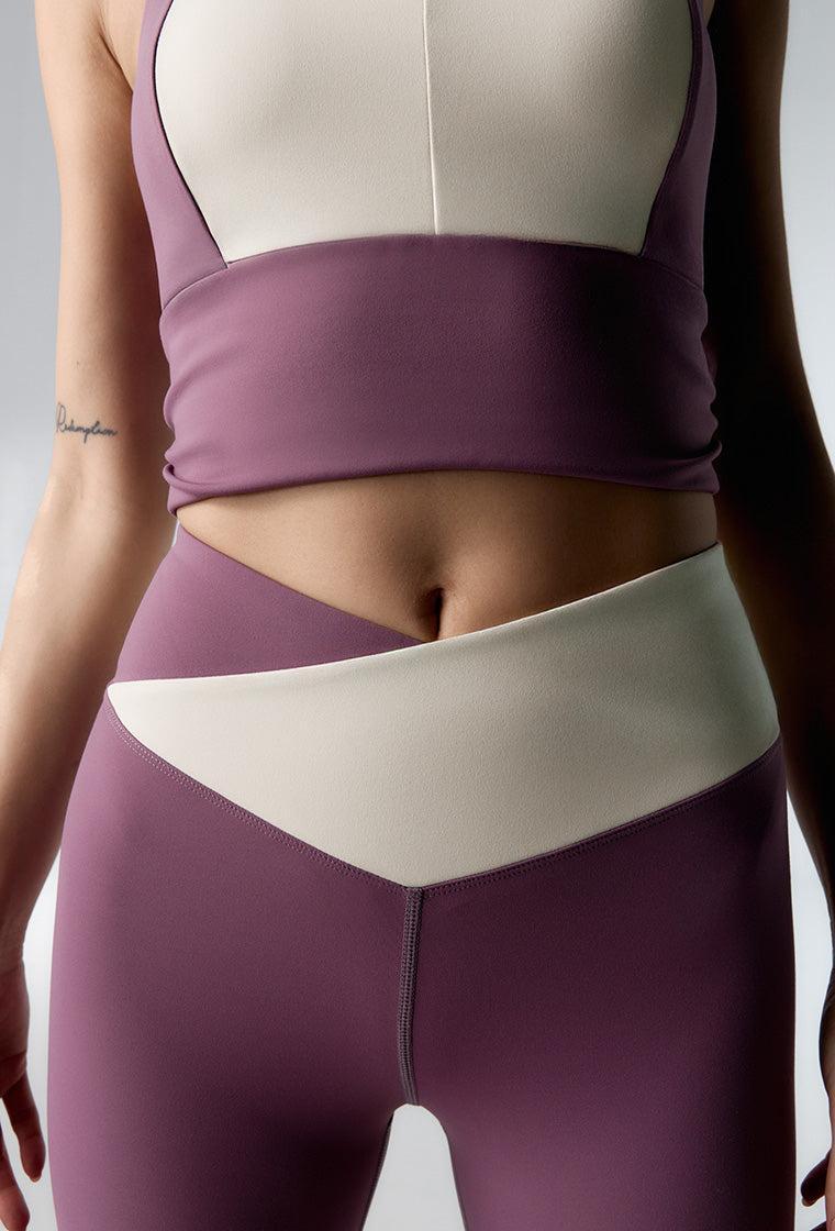 Conjunto deportivo Twist - Tulipwood & Cream-Black Limba