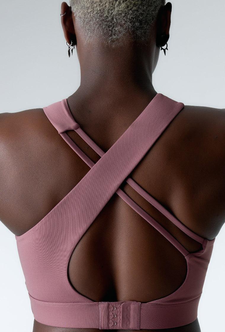 Conjunto deportivo Wave & Halves - Rose Brown-Black Limba