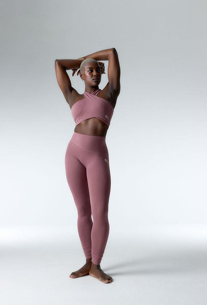 Conjunto deportivo Wave - Rose Brown-Black Limba