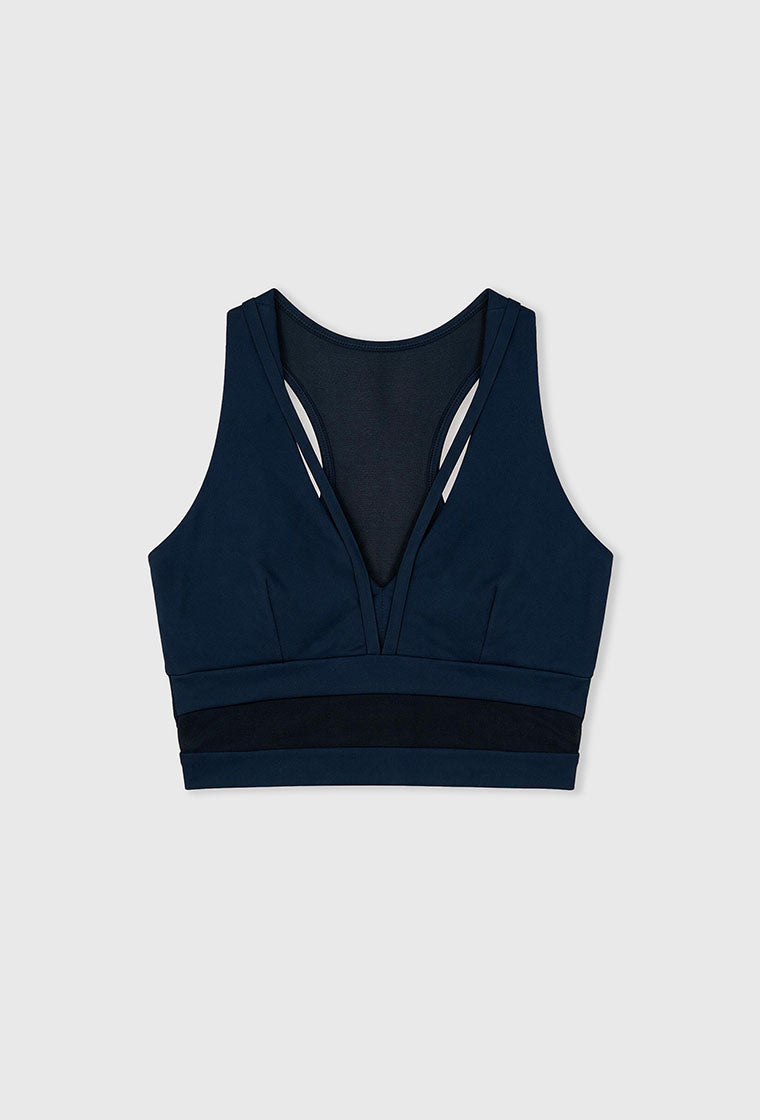 Conjunto deportivo compresivo Deep Line - Night blue