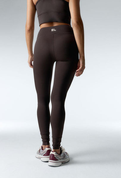 Conjunto deportivo compresivo Diardi & Ica - Chocolate-Black Limba