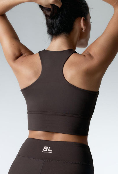 Conjunto deportivo compresivo Diardi & Ica - Chocolate-Black Limba