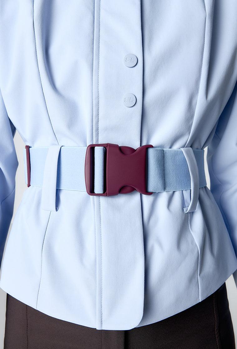 Cortavientos impermeable Aspen - Ice Blue-Black Limba