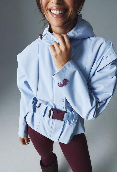 Cortavientos impermeable Aspen - Ice Blue