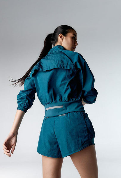 Cortavientos impermeable Boston - Teal-Black Limba