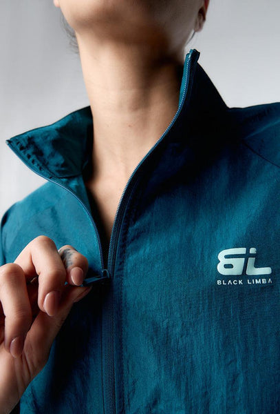 Cortavientos impermeable Boston - Teal-Black Limba