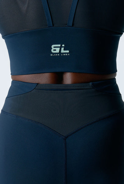Legging deportivo compresivo Deep Line - Night Blue