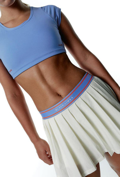 Falda pantalón deportiva Impulse - Cream & Persian jewel-Black Limba