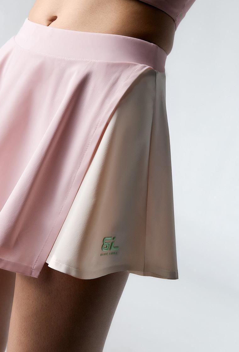 Falda pantalón deportiva Serena - Marshmallow & Cream-Black Limba