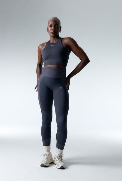 Sujetador deportivo de sujeción media Flex Form - Grey