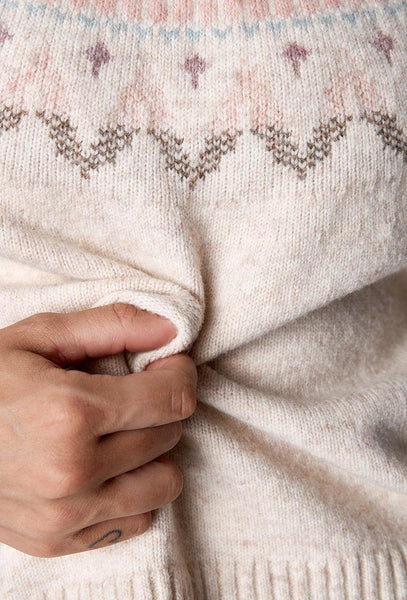 Jersey de punto Monix - Cream-Black Limba