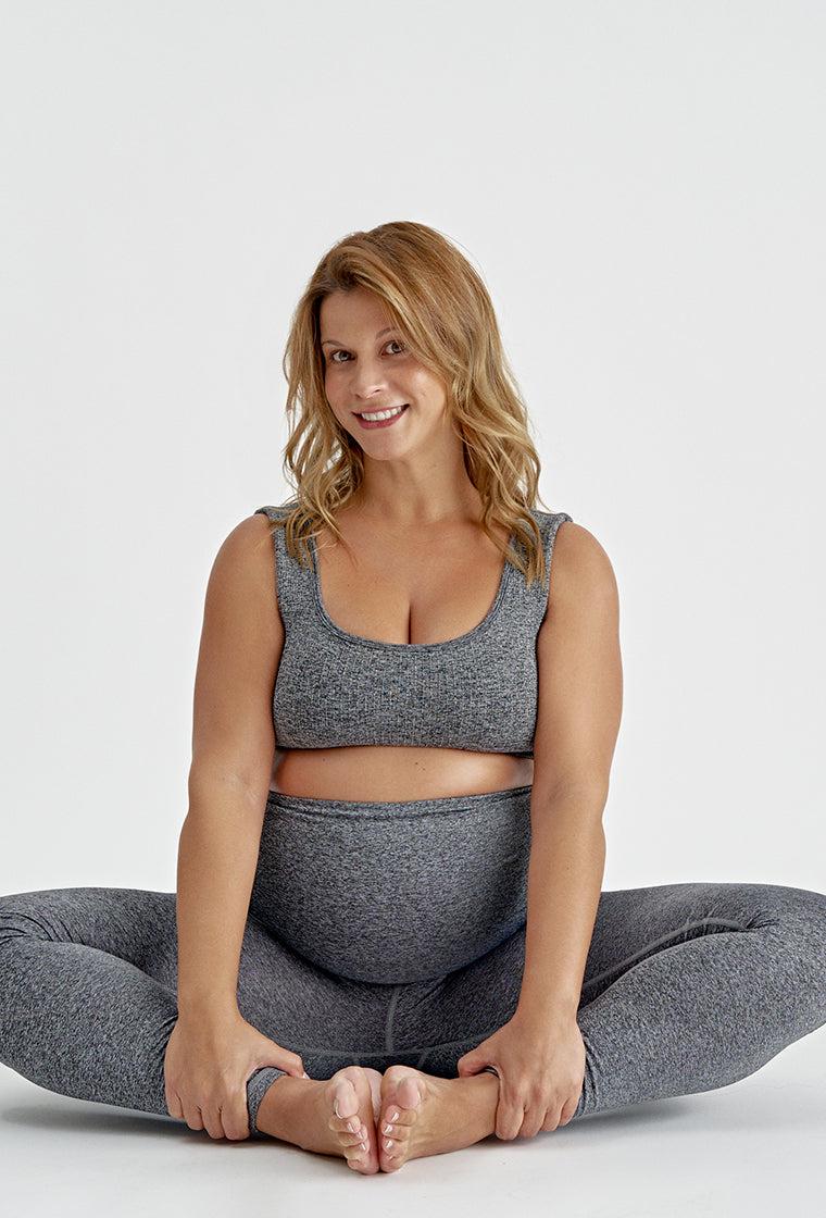 Legging Maternidad Ibai - Grey-Black Limba
