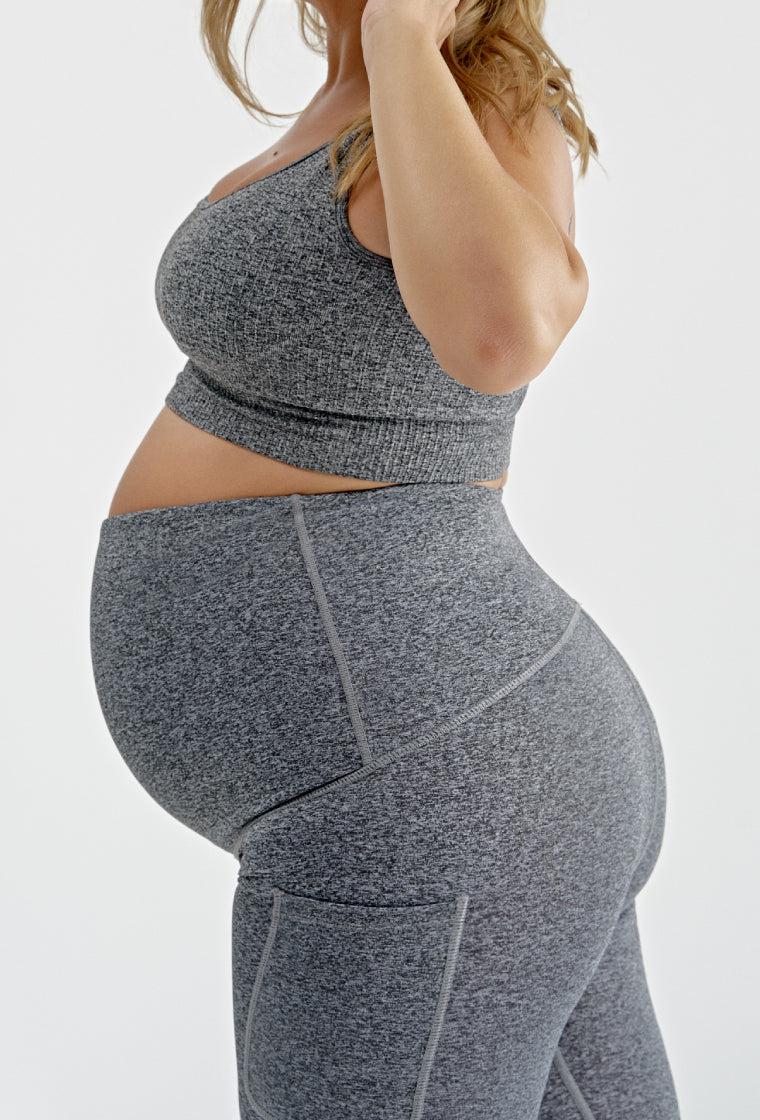 Legging Maternidad Ibai - Grey-Black Limba