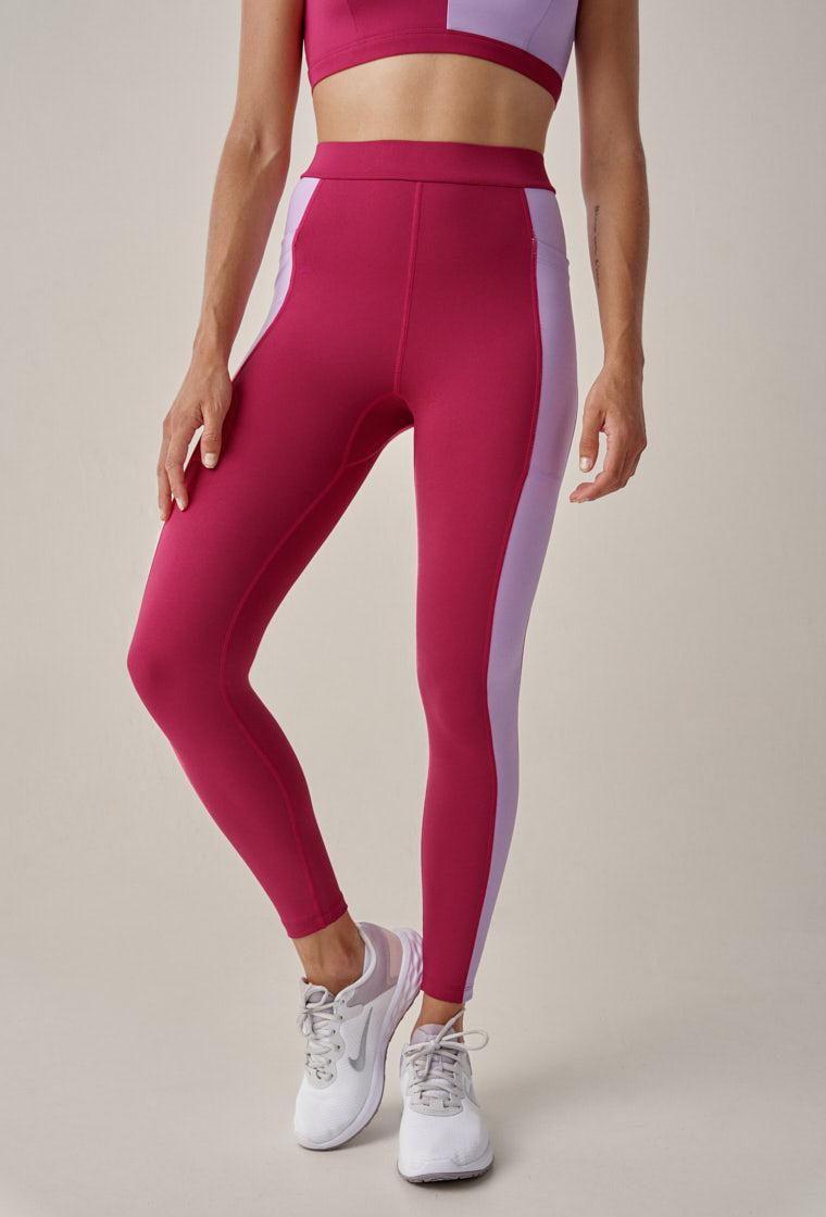 Legging Medley - Sangria-Black Limba