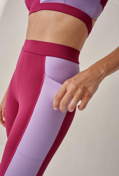 Legging Medley - Sangria-Black Limba
