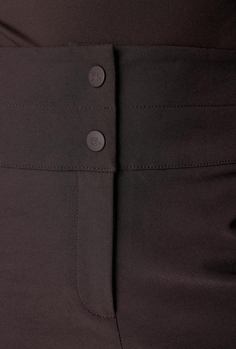 Legging deportivo Serra - Chocolate-Black Limba