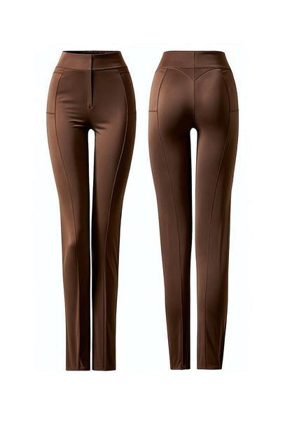 Legging deportivo Serra - Chocolate-Black Limba