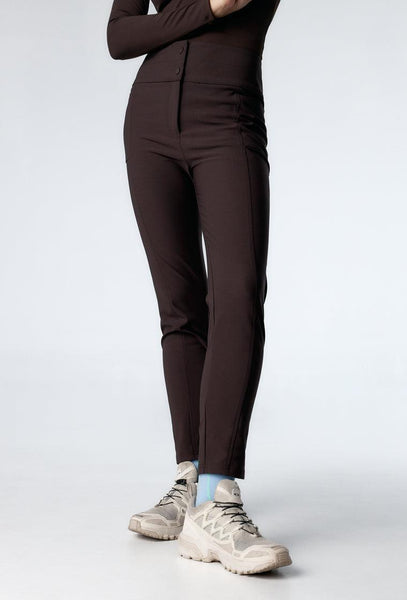 Legging deportivo Serra - Chocolate-Black Limba