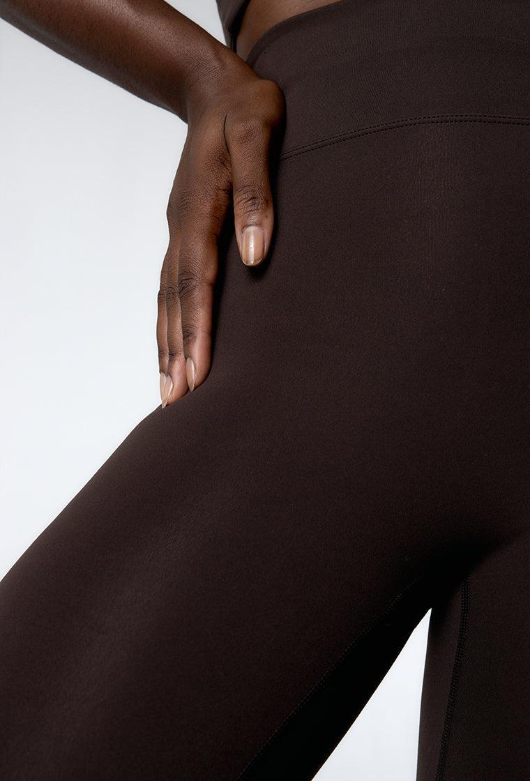 Legging deportivo Swan - Chocolate-Black Limba