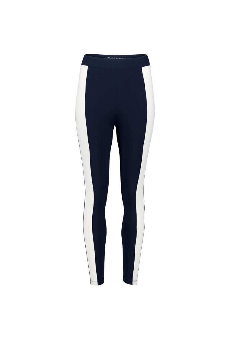 Legging deportivo Vega - Baltic Blue-Black Limba