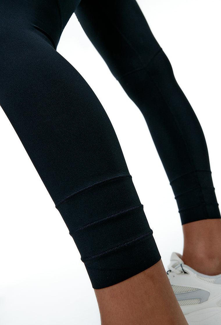 Legging deportivo compresivo recortable Diardi - Black-Black Limba