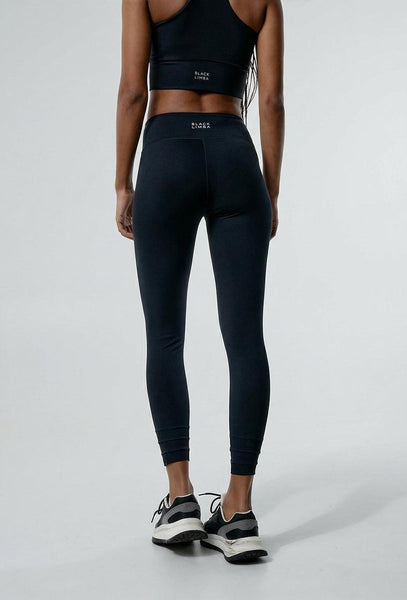 Legging deportivo compresivo recortable Ica - Black-Black Limba