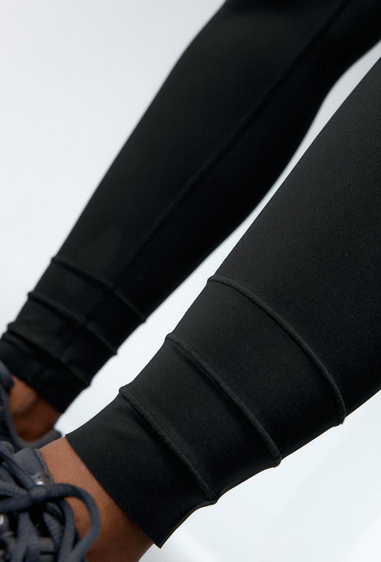 Legging deportivo compresivo recortable Ica - Black-Black Limba